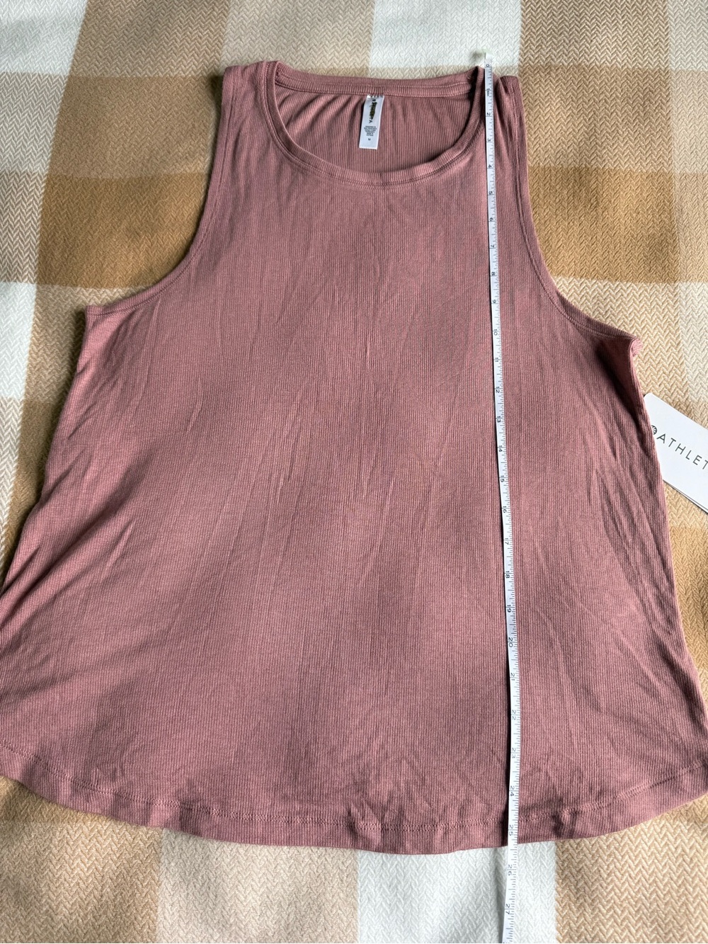 Athleta - NWT Well Rested Ribbed Sleep Tank Size Medium - Picture 6 of 6
